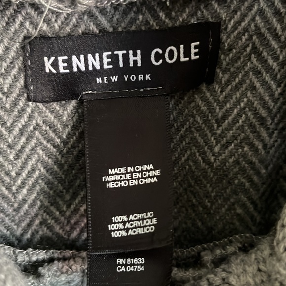 Kenneth Cole Cowl Neck Poncho - Picture 4 of 5
